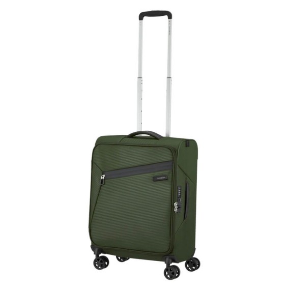Samsonite Mala de Cabine / Trolley 55cm 4R LITEBEAM Verde Trepadeira | Ref. 92KL700314