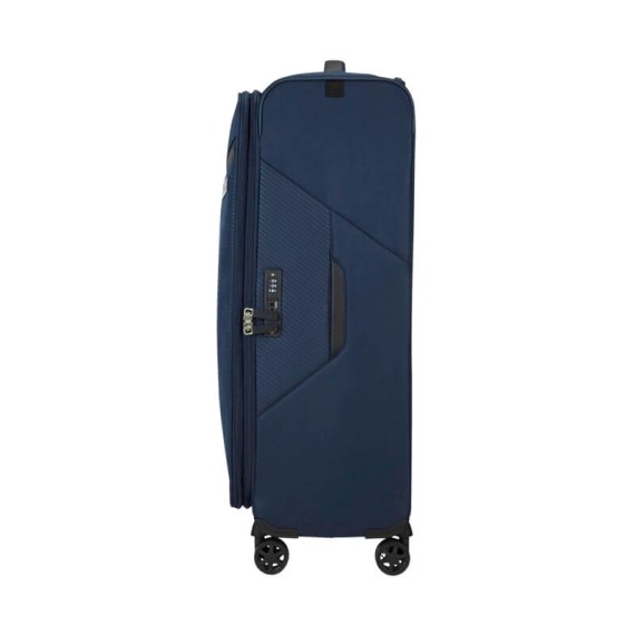 Samsonite Mala de Viagem / Trolley Grande 77cm Exp 4R LITEBEAM Azul Escuro | Ref. 92KL700501