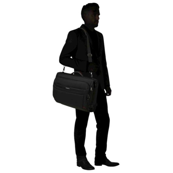 Samsonite Porta-Fatos Tripartido PRO-DLX 6 Preto | Ref. 92KM200309