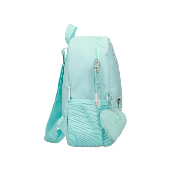 Mochila Pré-Escolar 32cm Pepe Jeans NEREA Turquesa | Ref. 186.6612121