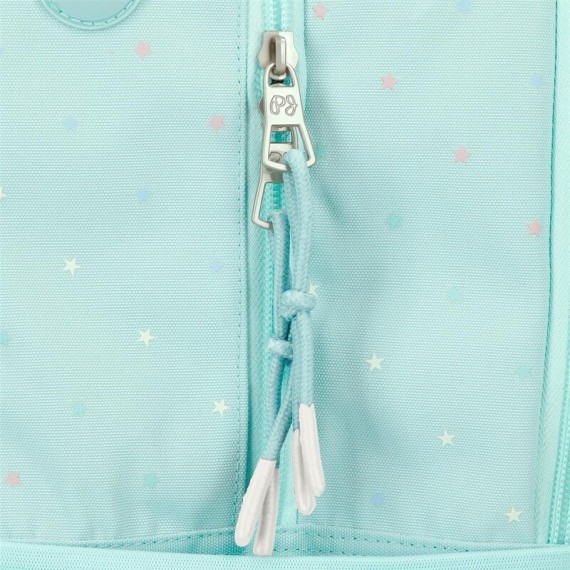 Mochila Pré-Escolar 32cm Pepe Jeans NEREA Turquesa | Ref. 186.6612121