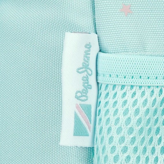 Mochila Pré-Escolar 32cm Pepe Jeans NEREA Turquesa | Ref. 186.6612121