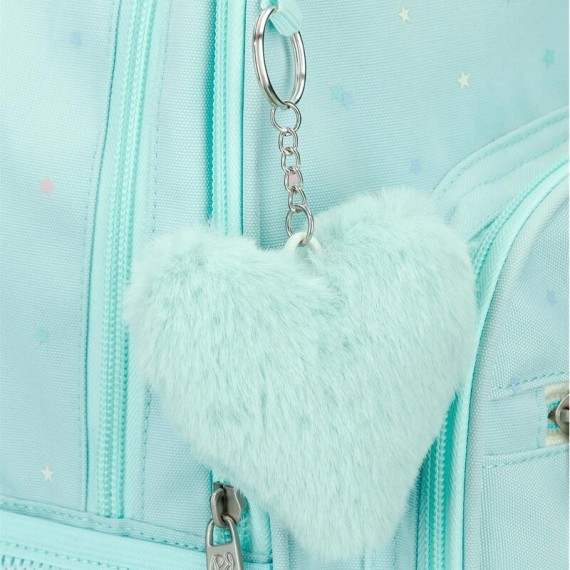 Mochila Pré-Escolar 32cm Pepe Jeans NEREA Turquesa | Ref. 186.6612121