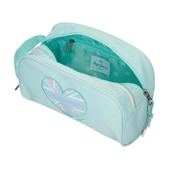Necessaire Adaptável 2C Pepe Jeans NEREA Turquesa | Ref. 186.6614421