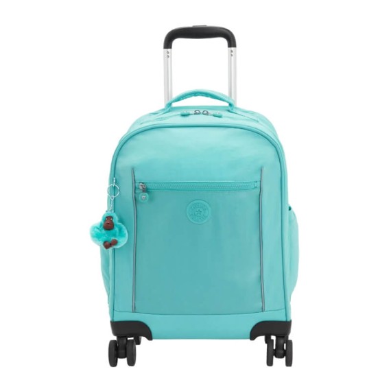 Mochila Escolar c/ 4 Rodas Kipling MESE Seagreen Met Bl | Ref. 187.50KI4480P63