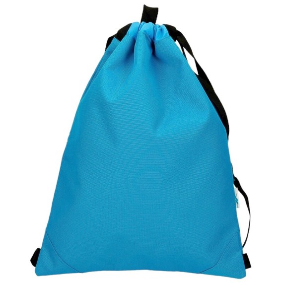 Mochila Saco c/ Bolso Frontal Reebok BOSTON Azul | Ref. 186.8613823