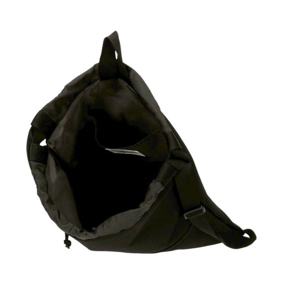 Mochila Saco c/ Bolso Frontal Reebok BOSTON Preto | Ref. 186.8613821