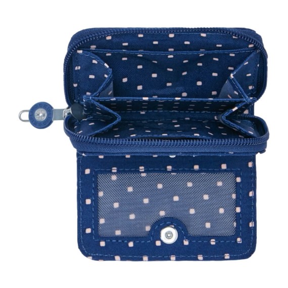Carteira Porta Moedas Kipling TOPS Soft Dot Blue | Ref. 187.50KI7436SH5
