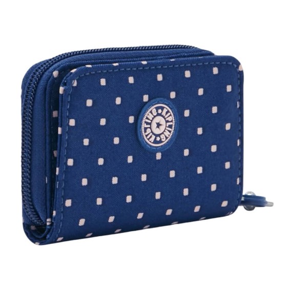 Carteira Porta Moedas Kipling TOPS Soft Dot Blue | Ref. 187.50KI7436SH5