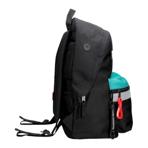 Mochila para Portátil 15.6” 44cm Reebok ANDOVER Preta | Ref. 186.8672321 Mochila para Portátil 15.6” 44cm Reebok ANDOVER Preta | Ref. 186.8672321