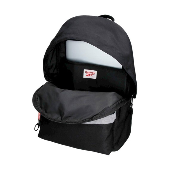 Mochila para Portátil 15.6” 44cm Reebok ANDOVER Preta | Ref. 186.8672321 Mochila para Portátil 15.6” 44cm Reebok ANDOVER Preta | Ref. 186.8672321