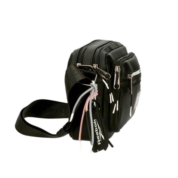 Bolsa de Tiracolo 2C c/ Bolso Frontal Reebok TINA Preta | Ref. 186.8775321