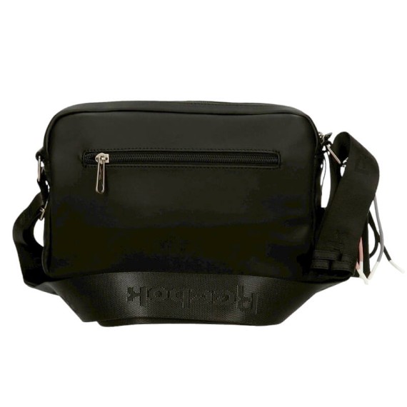 Bolsa de Tiracolo 2C c/ Bolso Frontal Reebok TINA Preta | Ref. 186.8775321