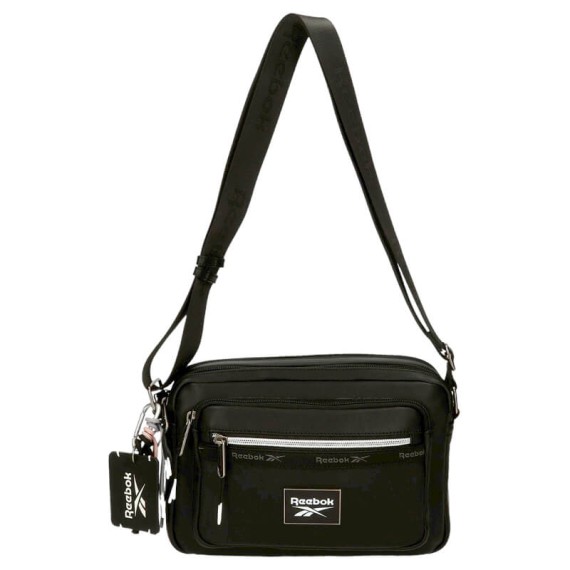 Bolsa de Tiracolo 2C c/ Bolso Frontal Reebok TINA Preta | Ref. 186.8775321