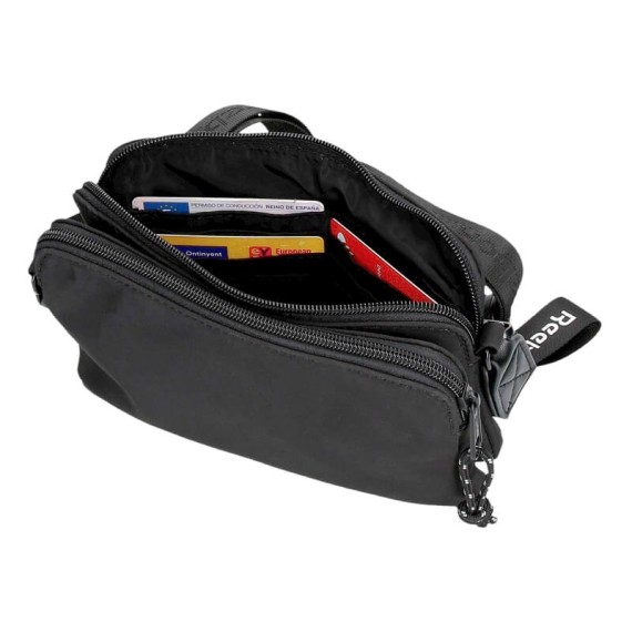 Bolsa de Tiracolo 2C Pequena Reebok ELSIE Preta | Ref. 186.8765121