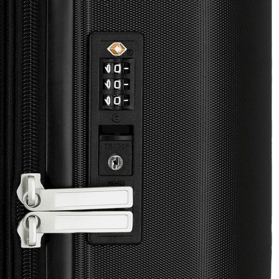 Mala de Cabine / Trolley 55cm 4R Reebok ROXBURY Preta | Ref. 186.8749321