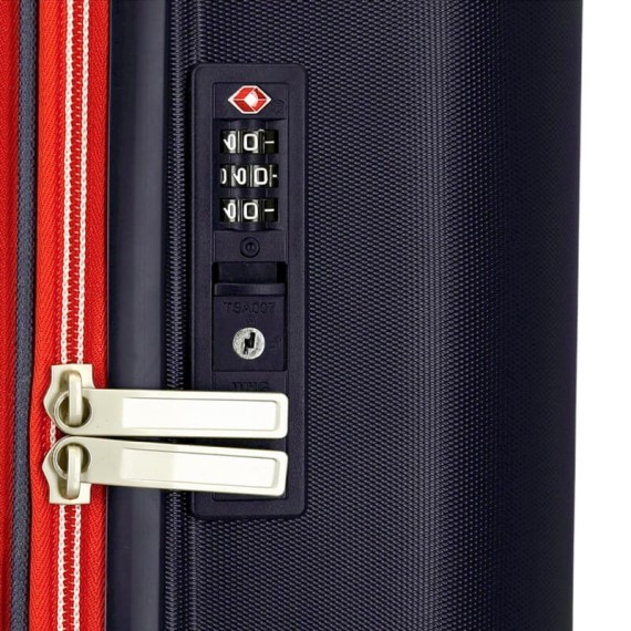 Mala de Viagem / Trolley Grande 70cm 4R Reebok ROXBURY Azul Marinho | Ref. 186.8749422