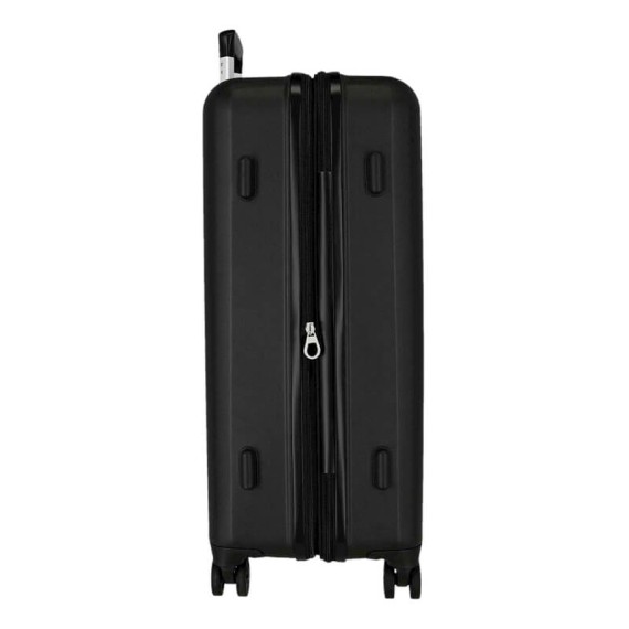 Mala de Viagem / Trolley Grande 70cm 4R Reebok ROXBURY Preta | Ref. 186.8749421