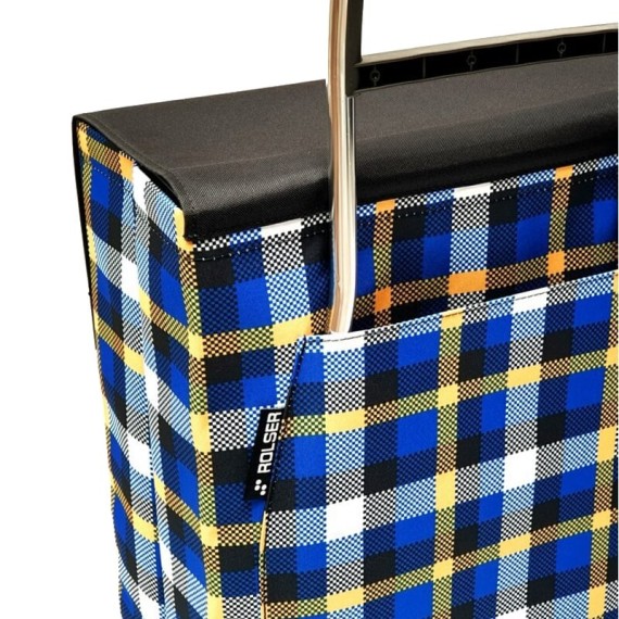 Rolser Carro de Compras JEAN SCOTTISH 2 Rodas 43L Azul | Ref. 253.994335