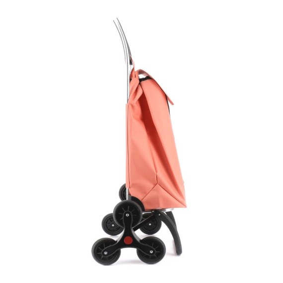 Rolser Carro de Compras SAQUET LN 6 Rodas 43L Coral | Ref. 253.991068