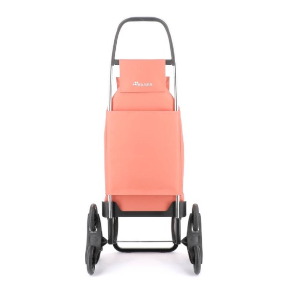 Rolser Carro de Compras SAQUET LN 6 Rodas 43L Coral | Ref. 253.991068