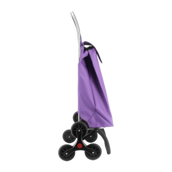 Rolser Carro de Compras SAQUET LN 6 Rodas 43L Malva | Ref. 253.991020