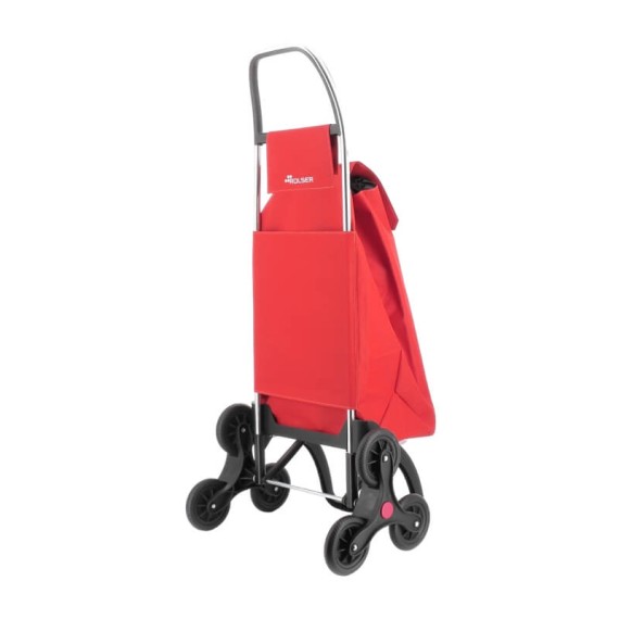 Rolser Carro de Compras SAQUET LN 6 Rodas 43L Vermelho | Ref. 253.991006
