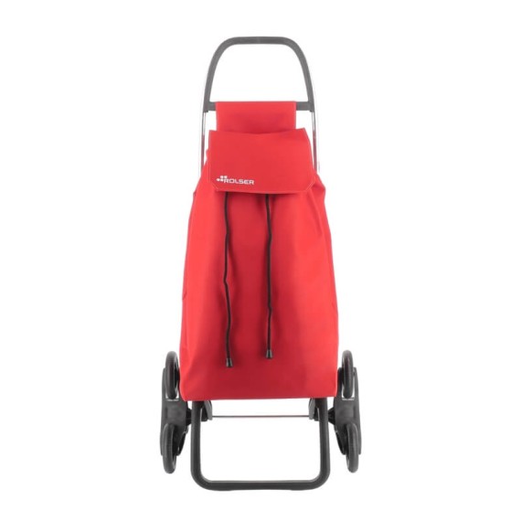Rolser Carro de Compras SAQUET LN 6 Rodas 43L Vermelho | Ref. 253.991006