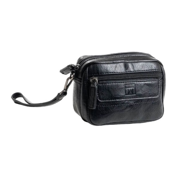 Bolsa de Mão para Homem Matties NAPPA Preta | Ref. 132.4012220