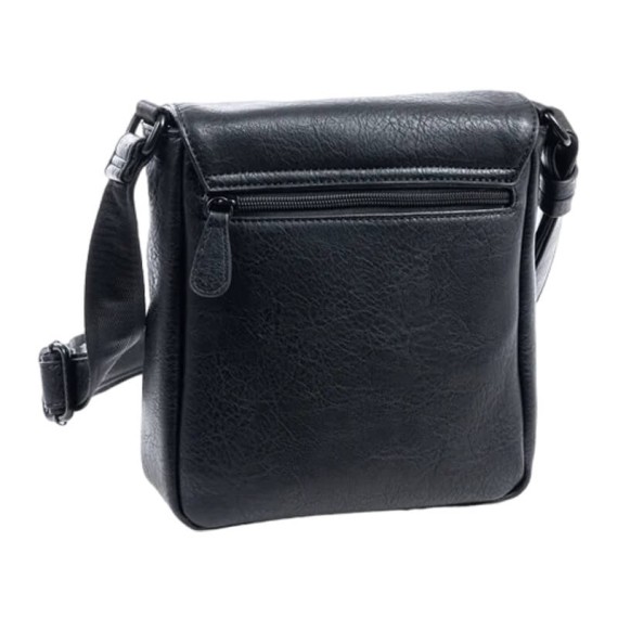 Bolsa de Tiracolo para Homem Matties RUSTIC Preta | Ref. 132.4010020