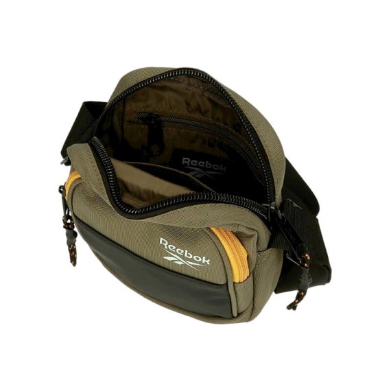 Bolsa de Tiracolo c/ Bolso Frontal Reebok HAMILTON Khaki | Ref. 186.8825221 Bolsa de Tiracolo c/ Bolso Frontal Reebok HAMILTON Khaki | Ref. 186.8825221