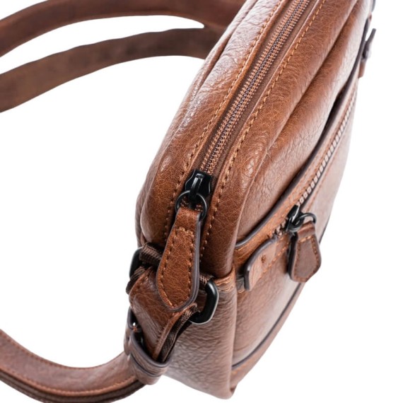 Bolsa de Tiracolo Pequena Matties RUSTIC Castanha | Ref. 132.4010680