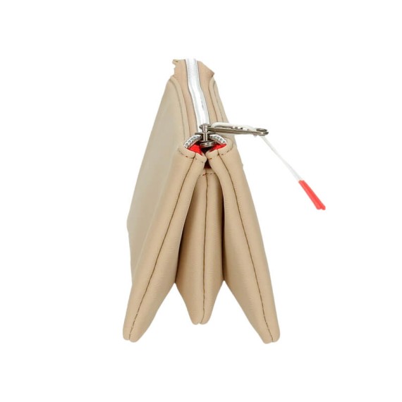 Estojo Triplo c/ Porta Cartões Reebok NOAH Taupe | Ref. 186.8784321