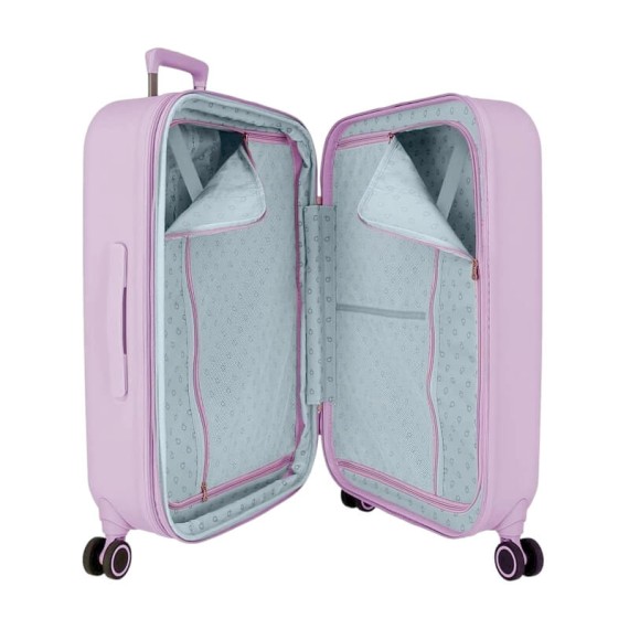 Mala de Viagem / Trolley Grande 70cm 4R Exp. Enso ANNIE Lilás | Ref. 186.9629223