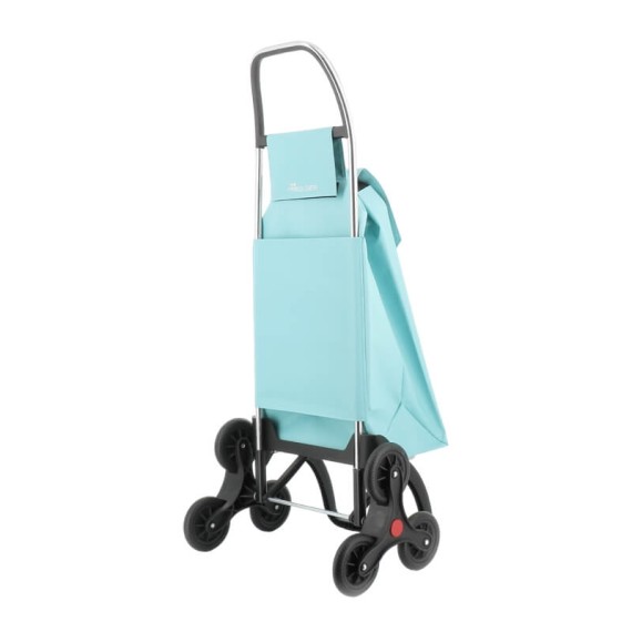 Rolser Carro de Compras SAQUET LN 6 Rodas 43L Azul Celeste | Ref. 253.991075