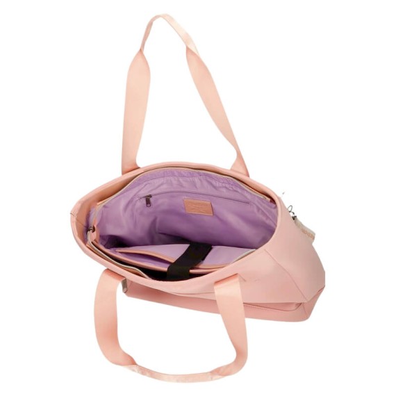 Saco de Ombro para Portátil 15” Reebok NOAH Rosa Nude | Ref. 186.8787522