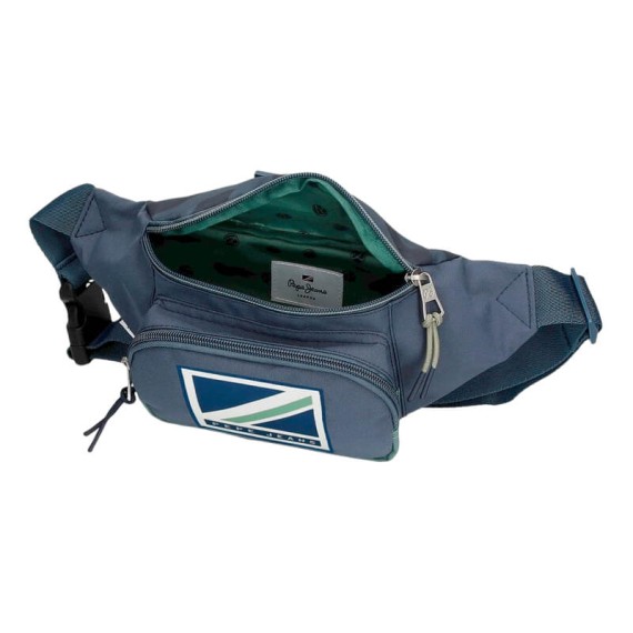 Bolsa de Cintura c/ Bolso Frontal Pepe Jeans TOM Azul Escuro | Ref. 186.6654921