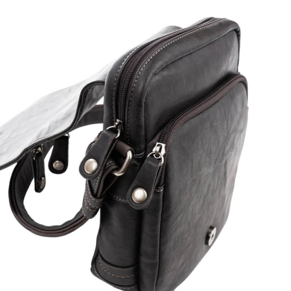 Bolsa de Tiracolo c/ Aba Homem Matties JUVENIL Castanho Café | Ref. 132.4013330