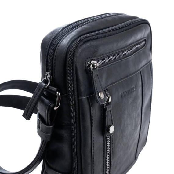 Bolsa de Tiracolo Homem Matties JUVENIL Preta | Ref. 132.4013120