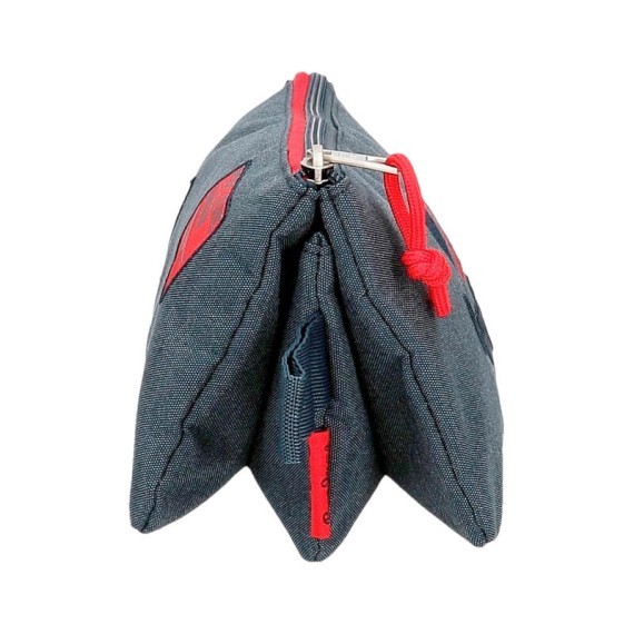 Estojo Escolar Triplo Pepe Jeans KAY Azul | Ref. 186.6674321