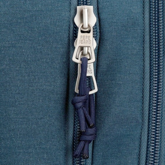 Estojo Escolar Triplo Pepe Jeans KAY Azul | Ref. 186.6674321