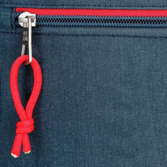 Estojo Escolar Triplo Pepe Jeans KAY Azul | Ref. 186.6674321