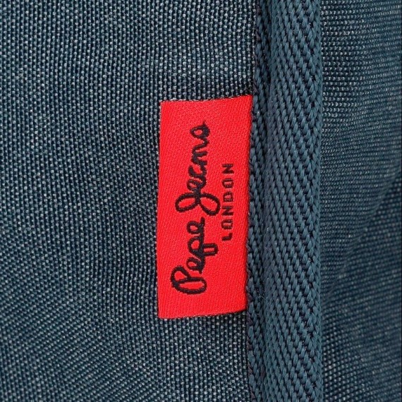 Estojo Escolar Triplo Pepe Jeans KAY Azul | Ref. 186.6674321