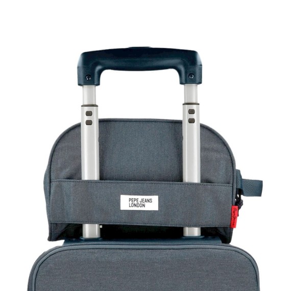 Necessaire Adaptável 2C Pepe Jeans KAY Azul | Ref. 186.6674421 Necessaire Adaptável 2C Pepe Jeans KAY Azul | Ref. 186.6674421