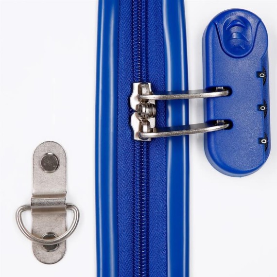 Mala de Viagem Infantil 4 Rodas Roll Road LITTE ME HAPPY Azul | Ref. 186.4749861 Mala de Viagem Infantil 4 Rodas Roll Road LITTE ME HAPPY Azul | Ref. 186.4749861