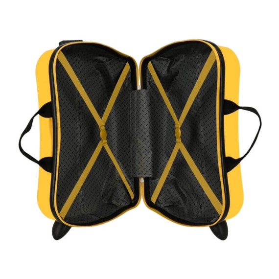 Mala de Viagem Infantil ABS 4 Rodas Winnie The Pooh Ocre | Ref. 186.2639822