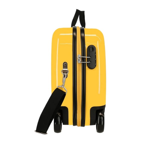 Mala de Viagem Infantil ABS 4 Rodas Winnie The Pooh Ocre | Ref. 186.2639822