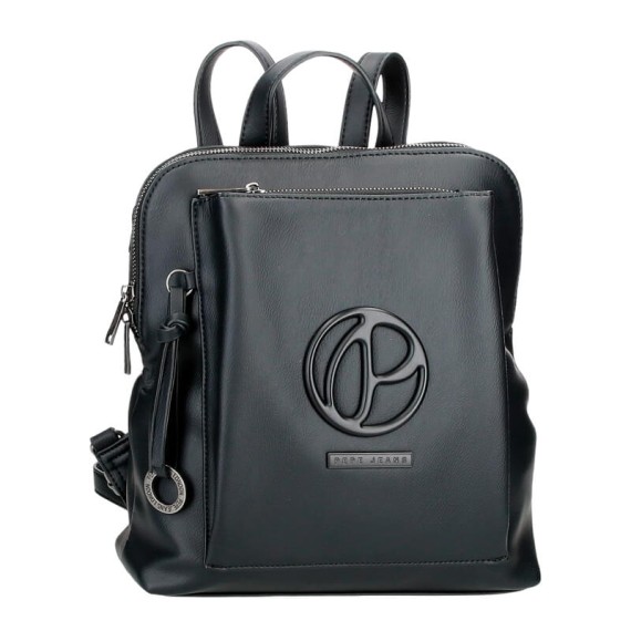 Mochila Casual 30Cm Pepe Jeans MARA Preta | Ref. 186.7242231 Mochila Casual 30Cm Pepe Jeans MARA Preta | Ref. 186.7242231