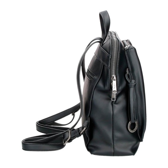 Mochila Casual 30Cm Pepe Jeans MARA Preta | Ref. 186.7242231 Mochila Casual 30Cm Pepe Jeans MARA Preta | Ref. 186.7242231