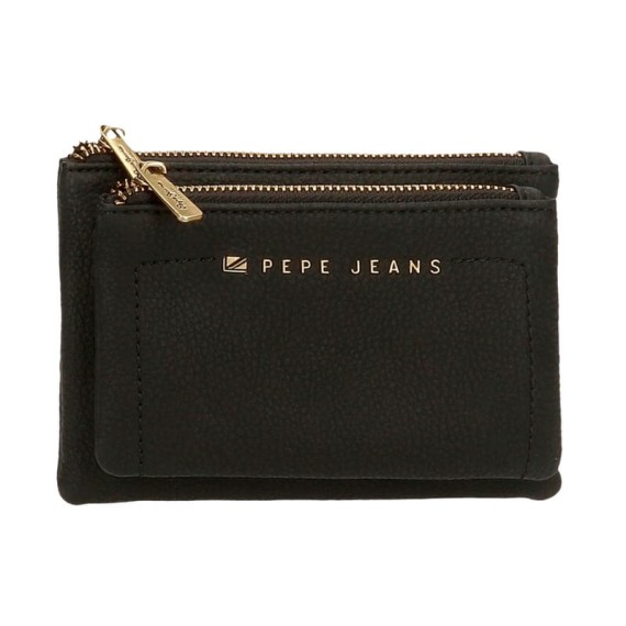 Bolsa Porta-Moedas 2C Pepe Jeans DIANE Preta | Ref. 186.7574231